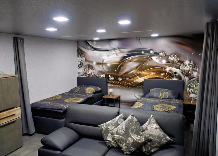 Huebsche Souterrainwohnung 公寓 埃尔姆边的孔宁斯路特